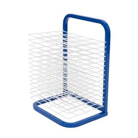 Pearington 655059250809 Tabletop Or Wall Mount 15-shelf Art Drying Rack Heavy-duty Steel