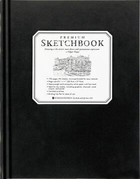 1310224 Peter Pauper Press Premium Sketchbook Large - Brand New