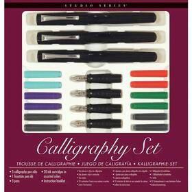 307743 Peter Pauper Press Studio Series Calligraphy Set - Brand New