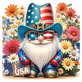 Fng250321095 Pffngpen Gnome Diamond Painting Kits For Adults 5d Diy Multicolor