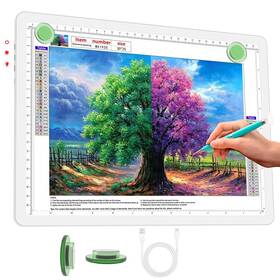 Ph-a4-d60 Phylosal Rechargeable A4 Led Light Pad For Diamond Painting Ultra-thin Magnetic Traci