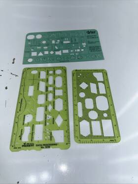 1278 Pickett 1279 Lot Of 3 Stencils No 1216 And See Photos