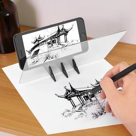 Pissentecum1sd4wfa Pissente Optical Drawing Board Portable Image Tracing Projector - 7.87 X 5.51 0.79in