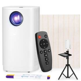 P-030n Pllieay Tufting Making Kit Include Mini Projector With Tripod And Tray Tuft