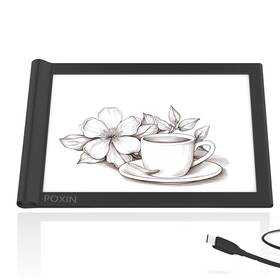 Lm-001 Poxin Light Box For Tracing A4 2-in-1 Power Supply Usb/type-c &3aa Battery Drawing