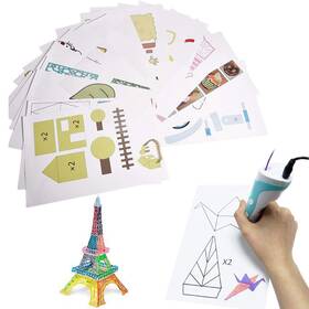 Mat-002 Poylkjgyt 3d Printer Drawing Molds Paper Stencils For Printing Pen Pa