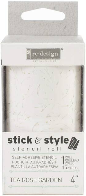 B07rkfqkjt Prima Marketing Inc Redesign Stick And Style Stencil Roll 4 Inch X15yd-tea Tea Rose Garde