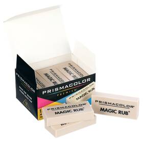 Prismacolor 070530732016 Premier Magic Rub Vinyl Erasers Stick 12 Count