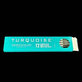 Prismacolor 2375-hb 02199 12ct Black Hb Turquoise Berol Drawing Lead E2375 2mm