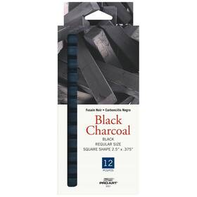Pro3021 Pro Art Charcoal Black 12pc 12 Count Pack Of 1 Sticks