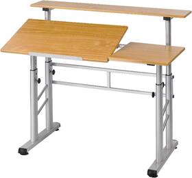Products 445001929920 Split-level Drafting Table Height Adjustable Sit-to-stand 29.5 Inch To 37.5 Mediu