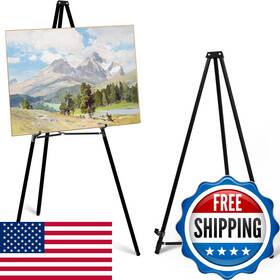 B0by7pvptg Pujiang 63 Aluminum Easel Stand For Sign Large Collapsible Easels Display