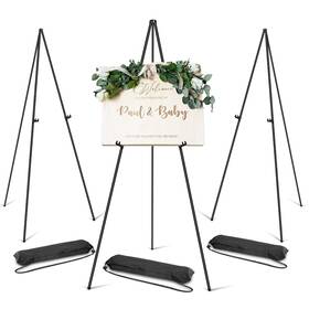 Pj008 Pujiang 3 Pack Easel Stand For Display 63 Inch Easels Playing Pictures