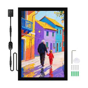 Dx-cx002 Qi Xing 24x36 Inch Led Poster Frame With Dimmer Backlit Light Box Display For Movie