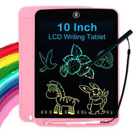 Qiangqibing 600310069744 Girls Toys Lcd Writing Tablet For Kids 10 Inch Colorful Doodle Board Drawing
