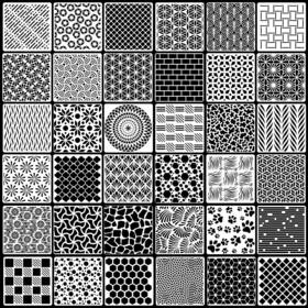 Ot0245 Qszkeer 36pcs Geometric Stencils 5.9inch Plastic Painting Stencil Reusable