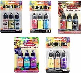 7885102 Ranger Adirondack Tim Holtz Alcohol Inks Bundle Favorite Set Collection