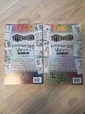 Dya55433 Ranger Dylusions Coloring Sheets By Dyan Reaveley Collection 2 And 24 Colouring