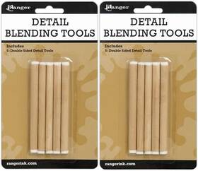 Ibt62172 Ranger Ink Bundle- Detail Blending Tools 2 Packs Of 5 Each-