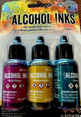 Mf-789541019787 Ranger Adirondack Alcohol Inks 1/2-ounce 3- Packs Included. See Pics For Details