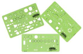 B00290devq Rapidesign Electrical/electronics Symbol Templates Set R300 3-piece