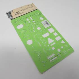 Y32.2 Rapidesign R-315 Berol Template Electrical Electronic Ansi .250 Grid