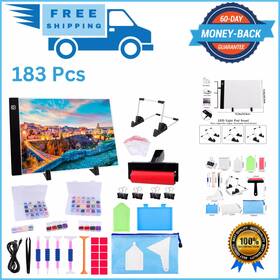 Ratukall 790996660301 A4 Light Pad 5d Art Supplies Diamond Painting Cross Stitch Tools Accessories Kit