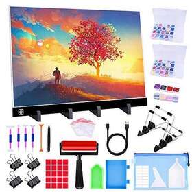 Ratukall 790996660318 Diamond Painting Led Light Board For Tracing With 5d Tools