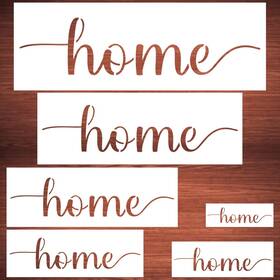 1151.2 Reolan Large Home Stencils For Painting - 6 Pack Stencil Templates