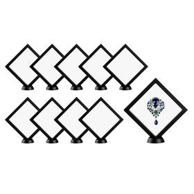 Rwp1273b Restaurantware Floating Display Case 10 Count 5.51 X 0.79 Inches Plast