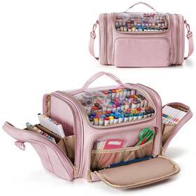 Carm04702 Rexmica Marker Organizer Bag For 180-300 Markers Large Storage Case... Fast Ship