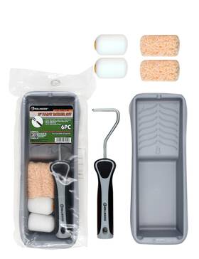 Rollingdog 972952972558 Small Paint Roller - 2 Inch Frame With Foam And Microfiber