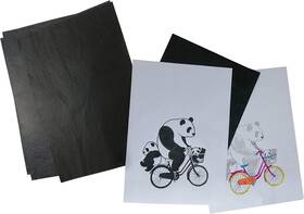 Ropto 796103636023 100 Sheets Carbon Paper For Tracing Patterns Onto Wood Canvas And Oth