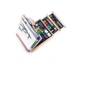 Royal & Langnickel 090672058072 And Sketch Draw Box Easel Art Set 152pc