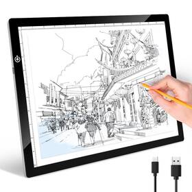 Rt-a3lpb Rtjoy A3 Slim Led Light Tracing Box Pad Adjustable Usb Powered Copy Board Tabl