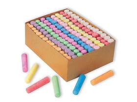 B00lnhk36u S&s Worldwide Jumbo Sidewalk Chalk 126 Pcs 9 Colors Kids Outdoor Non-toxic