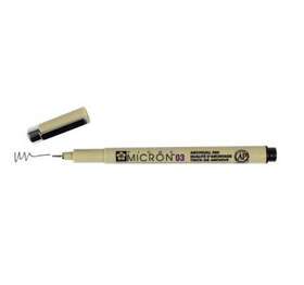 Sakura 084511306400 1 Black - Pigma Micron Pen 03 0.35mm. Sakura. Best Price