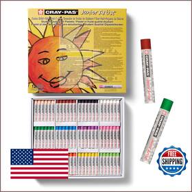 B000j0azw4 Sakura Cray-pas Junior Artist Oil Pastel Set - 288 Jumbo Soft Sticks For Kids &