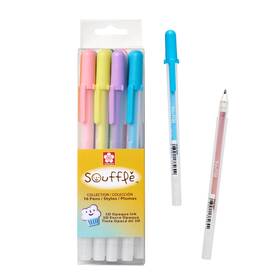 B003974zhu Sakura 58351 16-piece Souffle Assorted Colors Cube Collection 3-d Opaque Pen