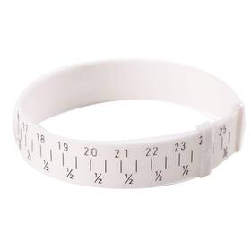 Salmuerzhgfs97im Salmue 2pcs Plastic Bracelet 15-25cm Jewelry Measure Wrist Size Tool Brace