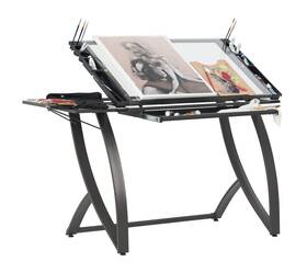 Sd Studio Designs 017342100794 Futura Luxe Drawing Drafting Craft Table With Drawer 35 Inch
