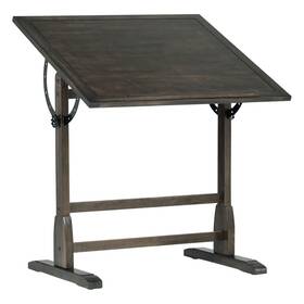 13334 Sd Studio Designs Vintage Drawing/drafting Table With Pencil Ledge - 36 Inch W X 24