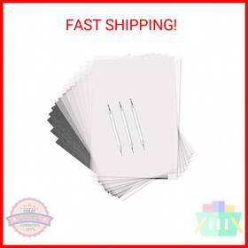Tp-03 Selizo 150 Pcs Tracing Paper And Carbon Black Graphite Transfer With