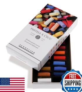B000vbt2ji Sennelier Extra-soft French Pastel Professional Artist Set - 20 Colors