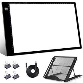 Qs-us-7kbt-a4-mb Sevenfish Diamond Painting Accessories A4 Light Pad Upgraded Board High Brightne