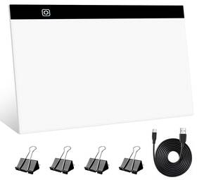 Qs-us-kbt-a3s-pt Sevenfish Diamond Painting Accessories A3s Light Pad Upgraded Board High Brightn