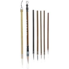 Wk5617exv07103dfmgv Sewacc 7pcs Chinese Calligraphy Brush Set Japanese Sumi Drawing Watercolor F Inch