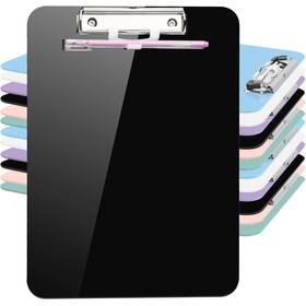 Shuram-83518 Sflhhdm 1 Pcs A4 Clipboards Plastic Clipboard With Pen Holder Clip Boards 8.5x11