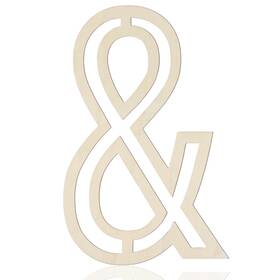 She Love 795299504109 Wooden Numbers 12 Inch 1/5 Thick Large Wood Number And Cutouts Unfinished