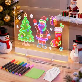 Jl10 Shenzhen Jiangtiansheng Technology Co. Ltd 16 Inch Lumiboard Led Drawing Board For Kids - 7 Colors And 10 Modes Rechargeable Acry